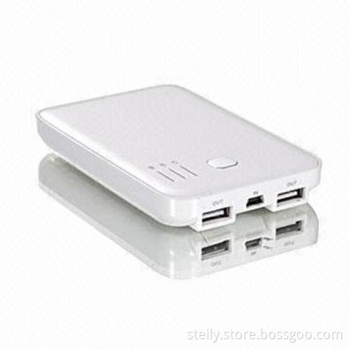 5,000mAh Emergency Dual USB Output Power Station for iPhone/iPad/iPod, Samsung and Smartphones